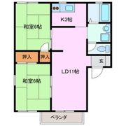 コンフォール B棟の間取り画像