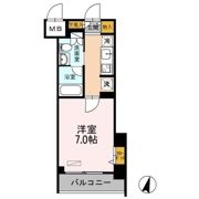 カスタリア武蔵小杉の間取り画像