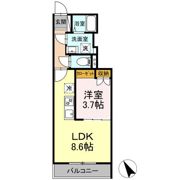 リヴェール八乙女Ⅱの間取り画像
