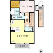 ヴィラパティオⅡの間取り画像