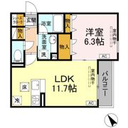 D-Luminare Bの間取り画像