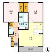 シャン・クレールの間取り画像