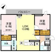 Lucentia Clair Wakabaの間取り画像