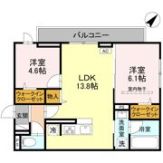 Lucentia Clair Wakabaの間取り画像