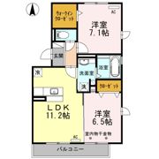 シャンテの間取り画像