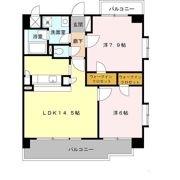 シャン・クラージュの間取り画像