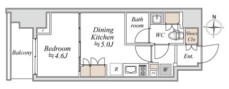 ブランシエスタ入谷グランデの間取り画像