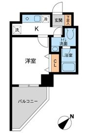 HF上石神井レジデンスの間取り画像