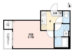 Lilium(リリウム)の間取り画像