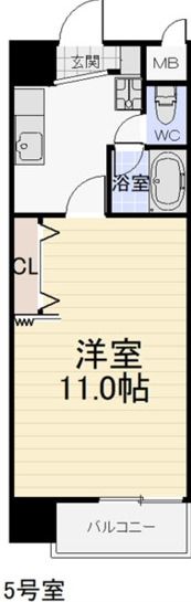 第2アイオーキャッスルの間取り画像