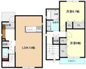 北大和30戸建賃貸B棟の間取り画像