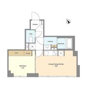 TIME SHARING 門前仲町の間取り画像