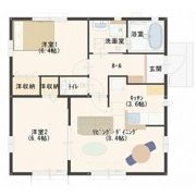 ウイルバード Ⅱ A棟の間取り画像