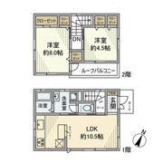 曽谷戸建の間取り画像