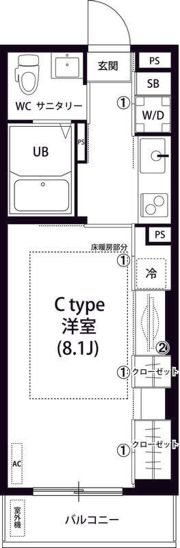 リブリ・エルミタージュの間取り画像