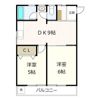 コーポ西尾の間取り画像