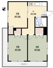 スカイヒルズ相模原の間取り画像