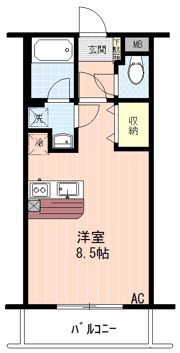 プティリヴィエールの間取り画像
