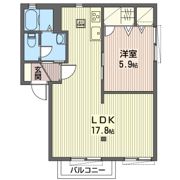 セピアコートHの間取り画像