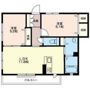 シャーメゾン桜の間取り画像