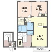 キリヤコートの間取り画像