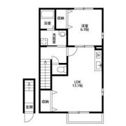 アンプルール リーブル Cielの間取り画像