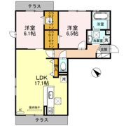Ott's 和 (ｵｯﾂﾔﾜﾗｷﾞ) Ⅱの間取り画像
