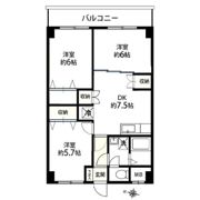 ルミエール新川崎の間取り画像