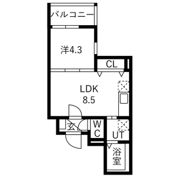 F asecia Superbeの間取り画像