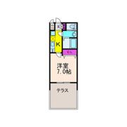 ウインズコート井口堂の間取り画像
