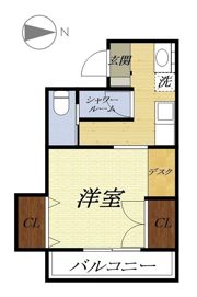 ベルメゾン浜松の間取り画像