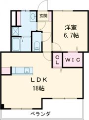 杉山第二ビルの間取り画像