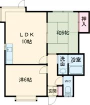 メゾンエアールⅡの間取り画像