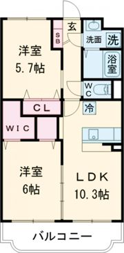 ロイヤルガーデン村田の間取り画像