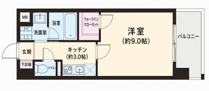 エルミナリゾート南草津の間取り画像