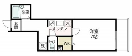 クレセールL．Iの間取り画像