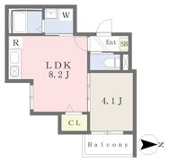 ベルリジエール初芝の間取り画像