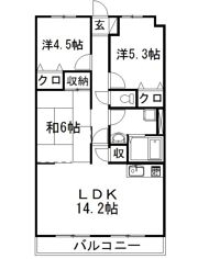Vento484の間取り画像