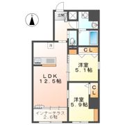 ラカーサ明倫の間取り画像