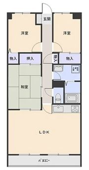 フォレストマンションの間取り画像