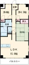 メゾンヨコハマの間取り画像