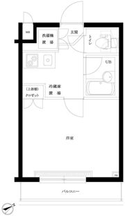 ルーブル荻窪伍番館の間取り画像