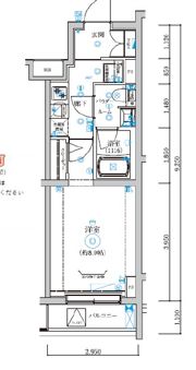 REGOLITH板橋本町の間取り画像