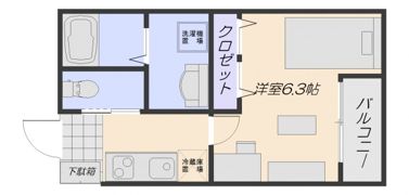 ザキデザインハウス楽々園の間取り画像