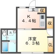casacozy吉見園の間取り画像