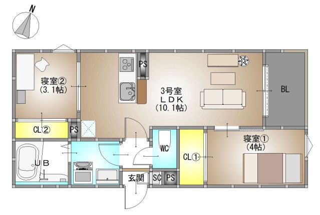 間取図