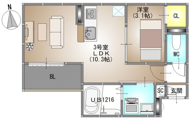 間取図