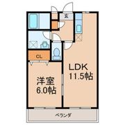 ピースコートの間取り画像