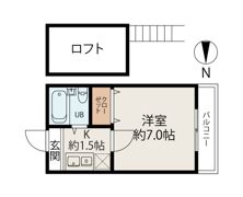 ソリッドリファイン玉川上水の間取り画像