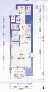 プレサンス名古屋駅前の間取り画像